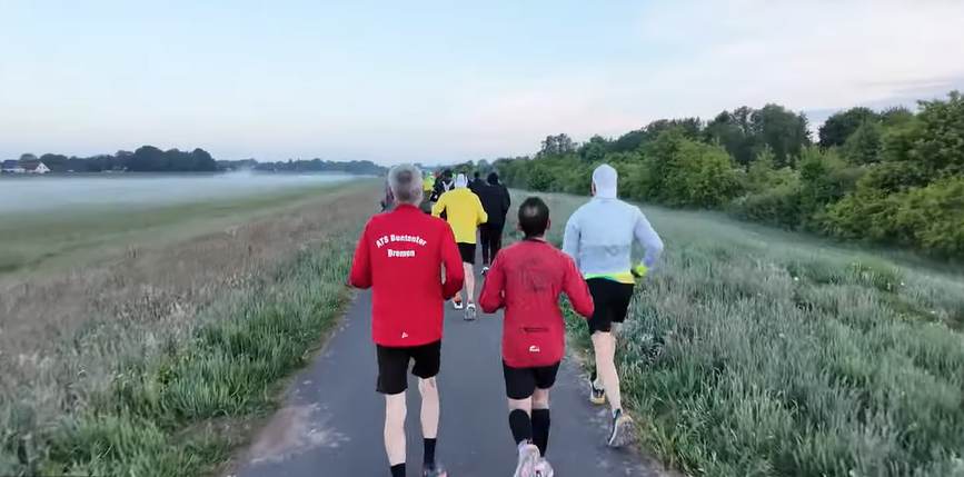 Seerunde mit Schlenker morgens um 6 Uhr