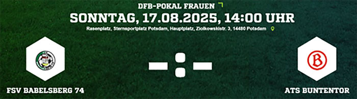 pokal babelsberg buntentor